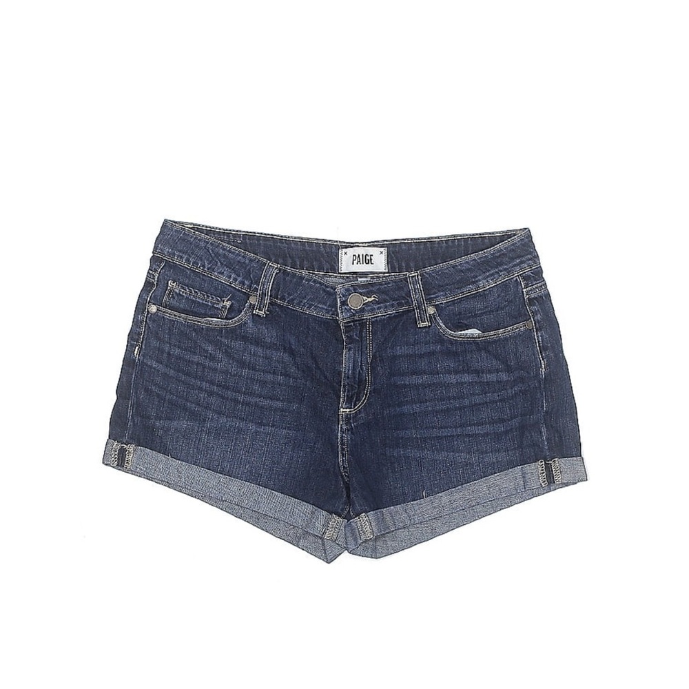 PAIGE Blue Jean Shorts